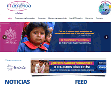 Tablet Screenshot of iffamerica.com